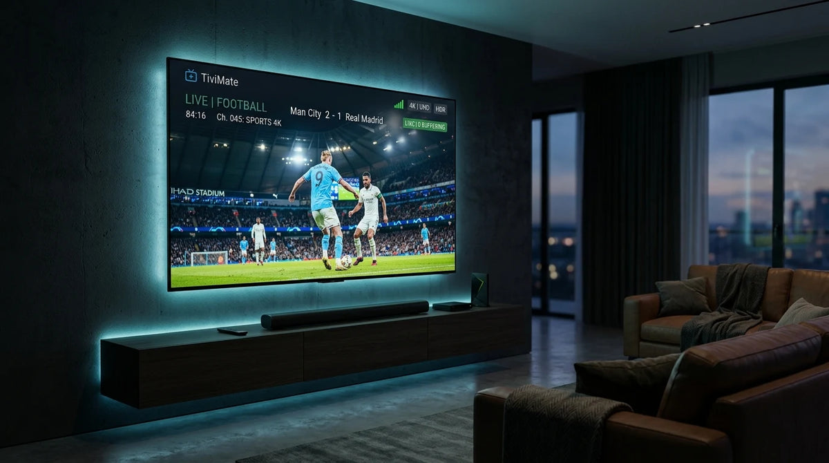 TiviMate Live Sports 4K Streaming Setup on Smart TV